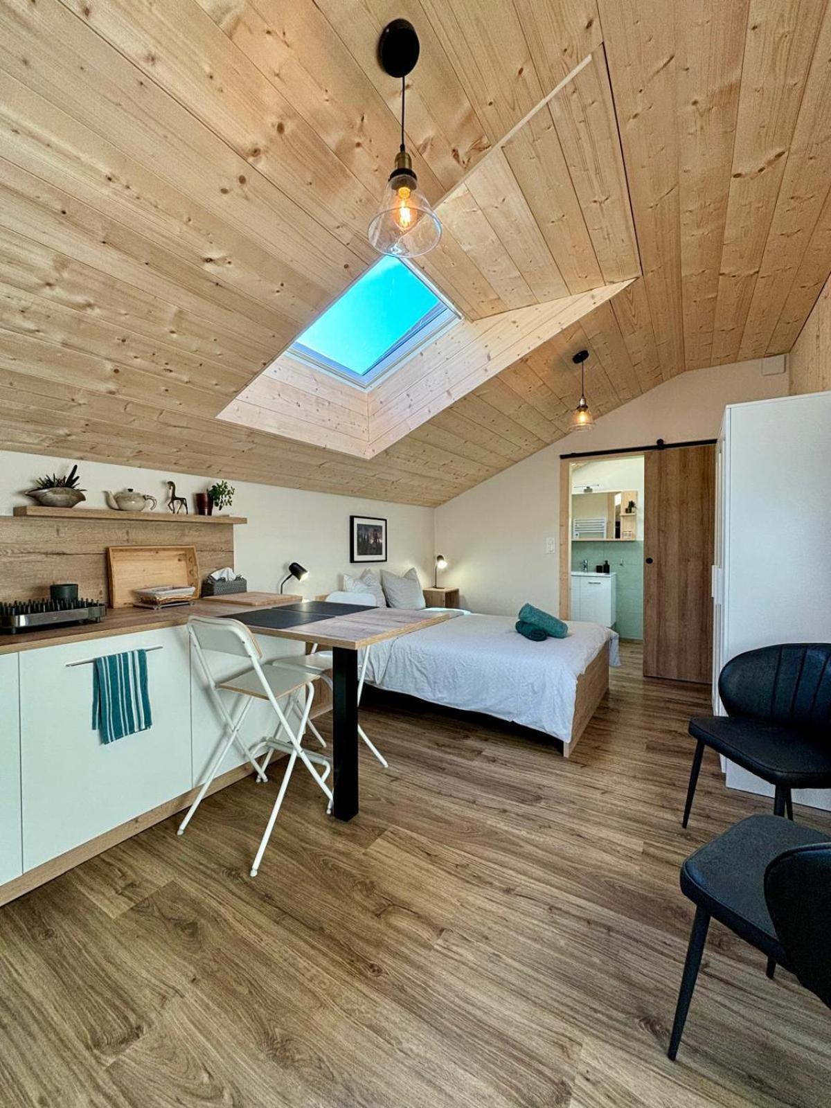 Sous Le Saule Apartamento Nods Exterior foto