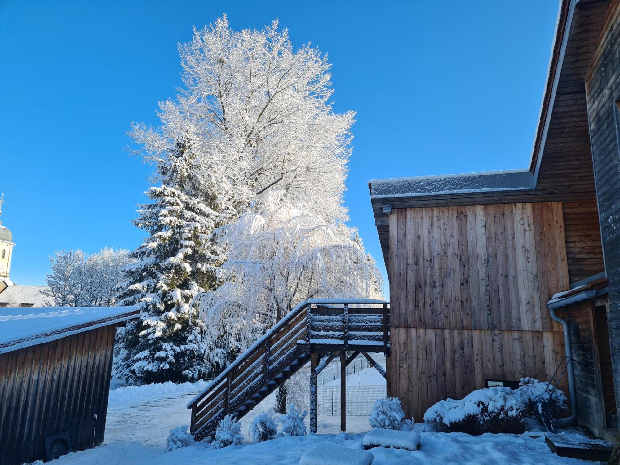 Sous Le Saule Apartamento Nods Exterior foto
